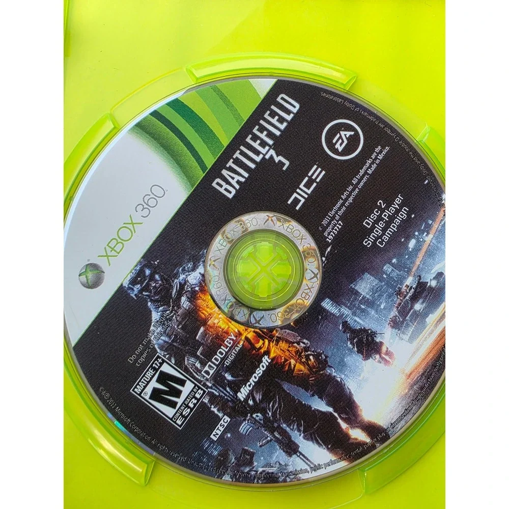 Xbox 360 Game Lot Battlefield 3 4‎ Medal of Honor Warfighter Call of Duty Ghosts